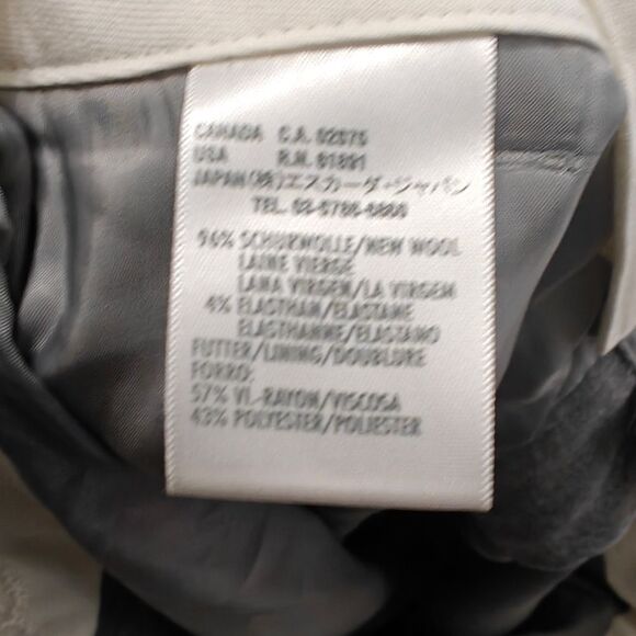 Escada Sport Wool Blend Gray Pants with Professional Style Sz 38 S - Picture 8 of 10